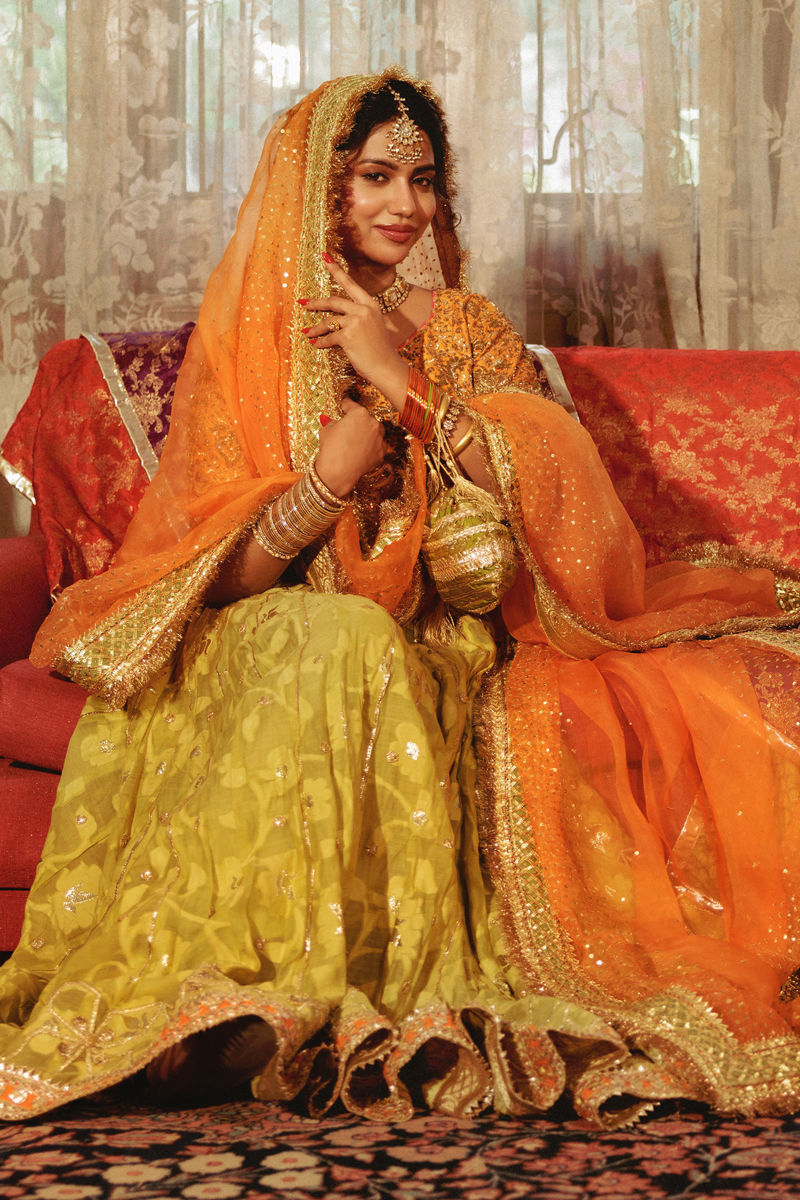 The Pink Tree Company | Mehru Ka Biyah | SUNSET by The Pink Tree Company - Designer Dress - Type: Formal - Available at Libayah - 100% Original