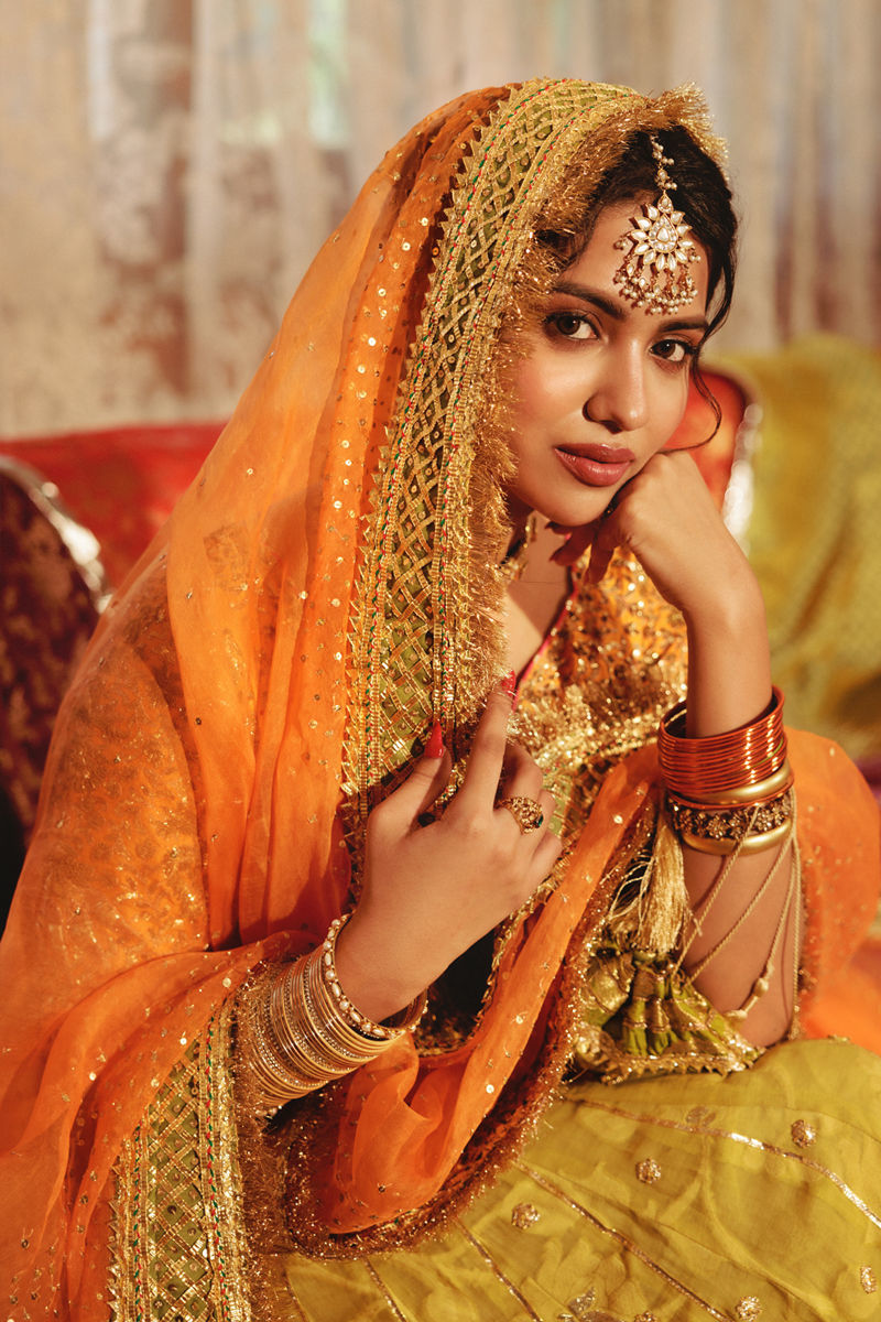 The Pink Tree Company | Mehru Ka Biyah | SUNSET by The Pink Tree Company - Designer Dress - Type: Formal - Available at Libayah - 100% Original