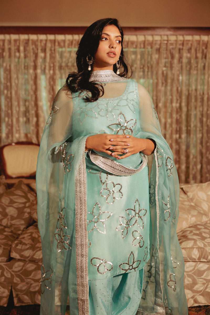 The Pink Tree Company | Mehru Ka Biyah | BLUE MOON by The Pink Tree Company - Designer Dress - Type: Formal - Available at Libayah - 100% Original