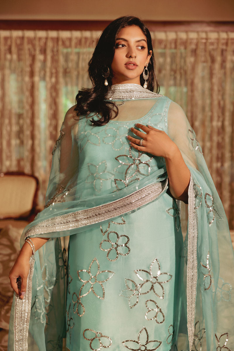 The Pink Tree Company | Mehru Ka Biyah | BLUE MOON by The Pink Tree Company - Designer Dress - Type: Formal - Available at Libayah - 100% Original