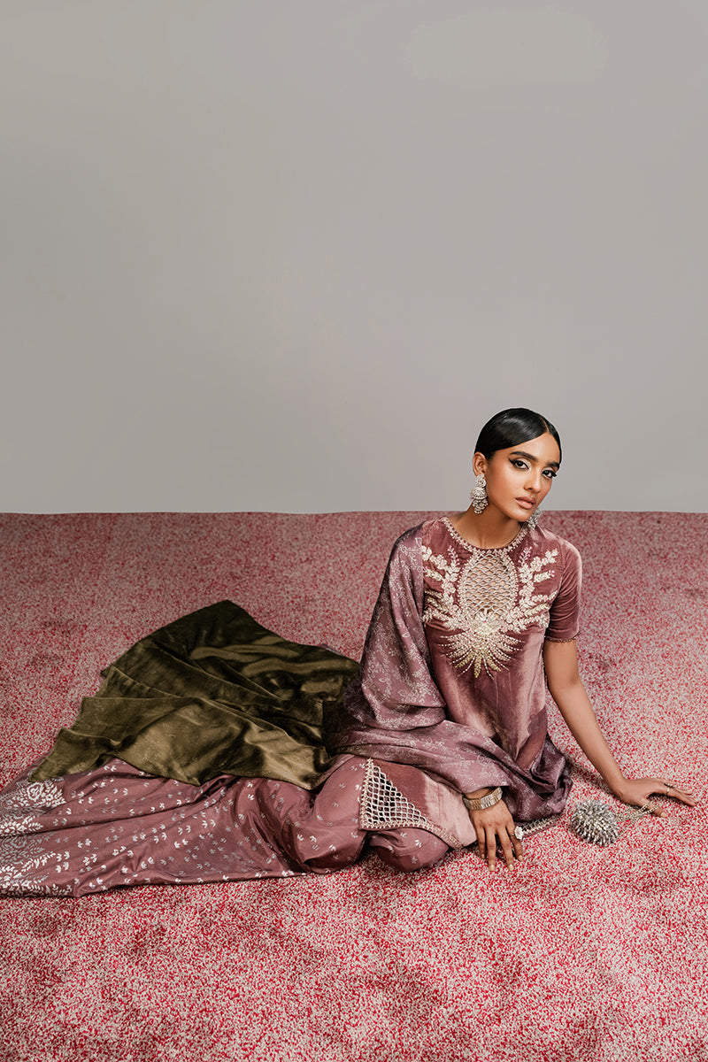 Haute Form | Rose Winter Plush | Seductress by Haute Form - Designer Dress - Type: Ladies Clothes - Available at Libayah - 100% Original