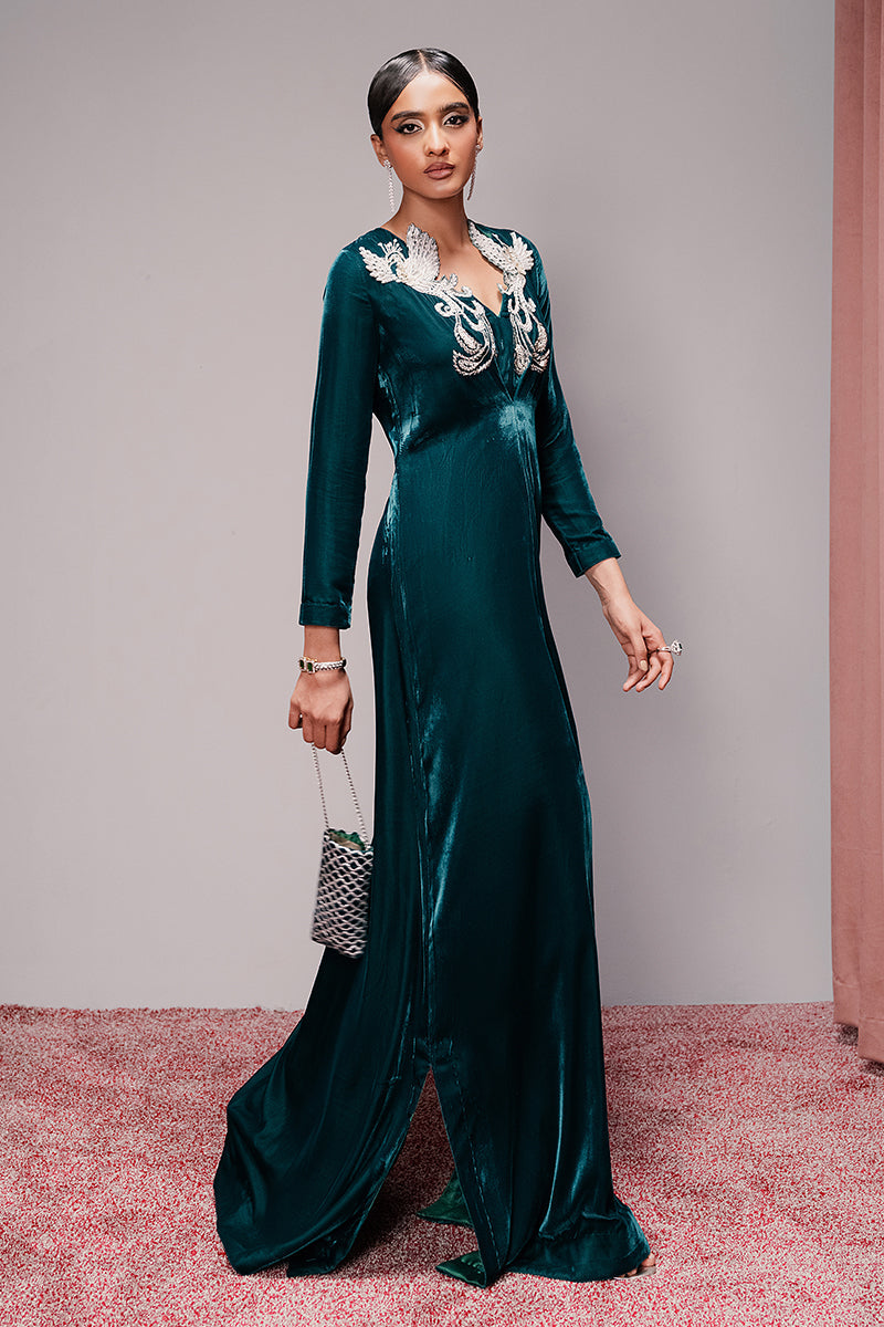Haute Form | Rose Winter Plush | Emerald Escape by Haute Form - Designer Dress - Type: Ladies Clothes - Available at Libayah - 100% Original