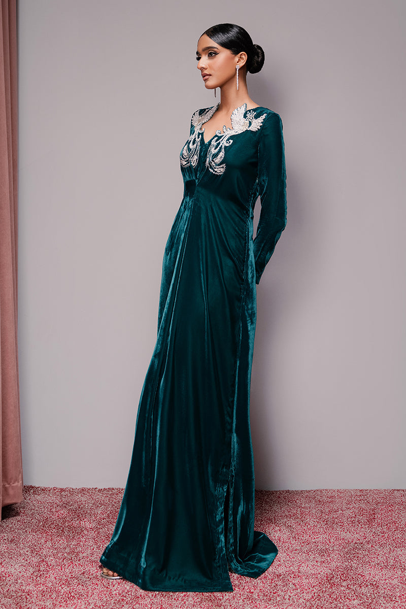 Haute Form | Rose Winter Plush | Emerald Escape by Haute Form - Designer Dress - Type: Ladies Clothes - Available at Libayah - 100% Original