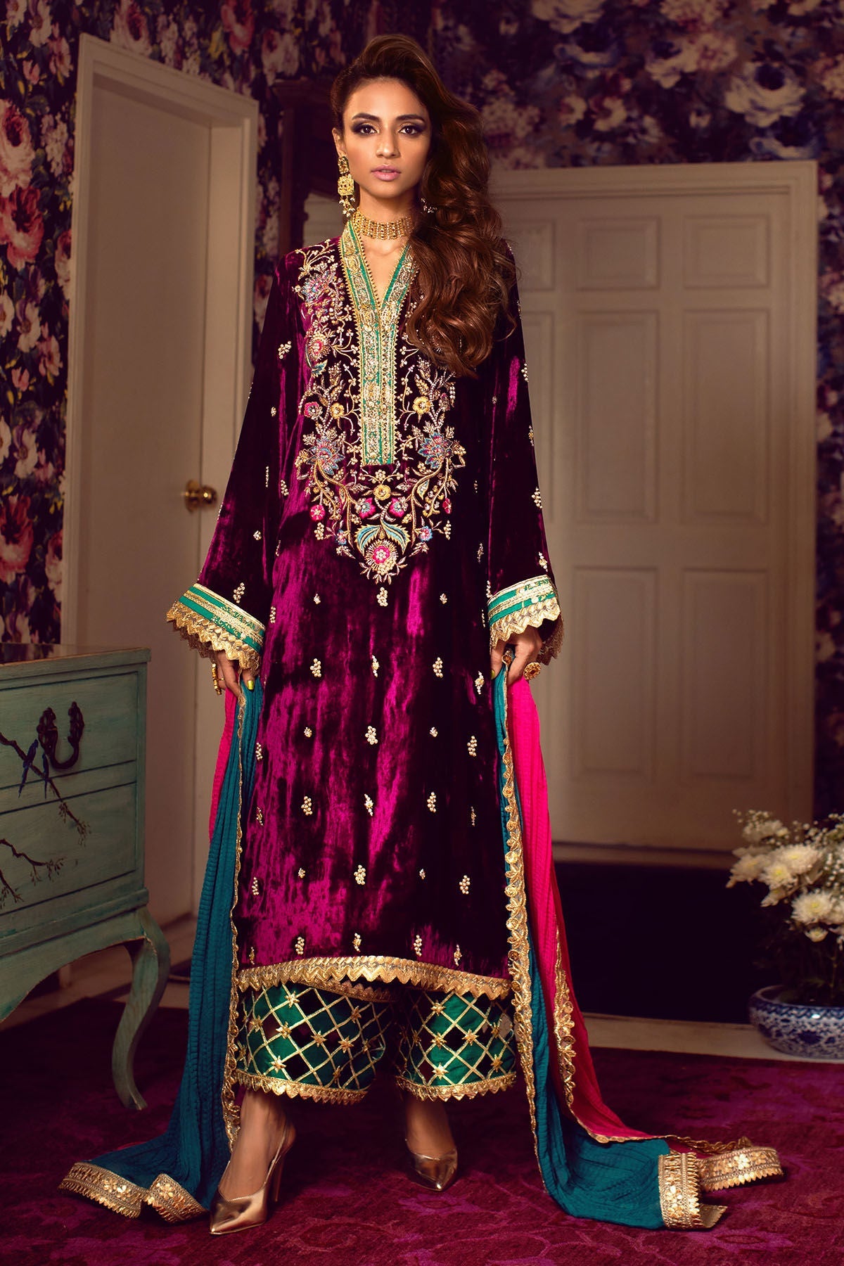 Annus Abrar | Semi Formals | NAIRA by Annus Abrar - Designer Dress - Type: Ladies Clothes - Available at Libayah - 100% Original