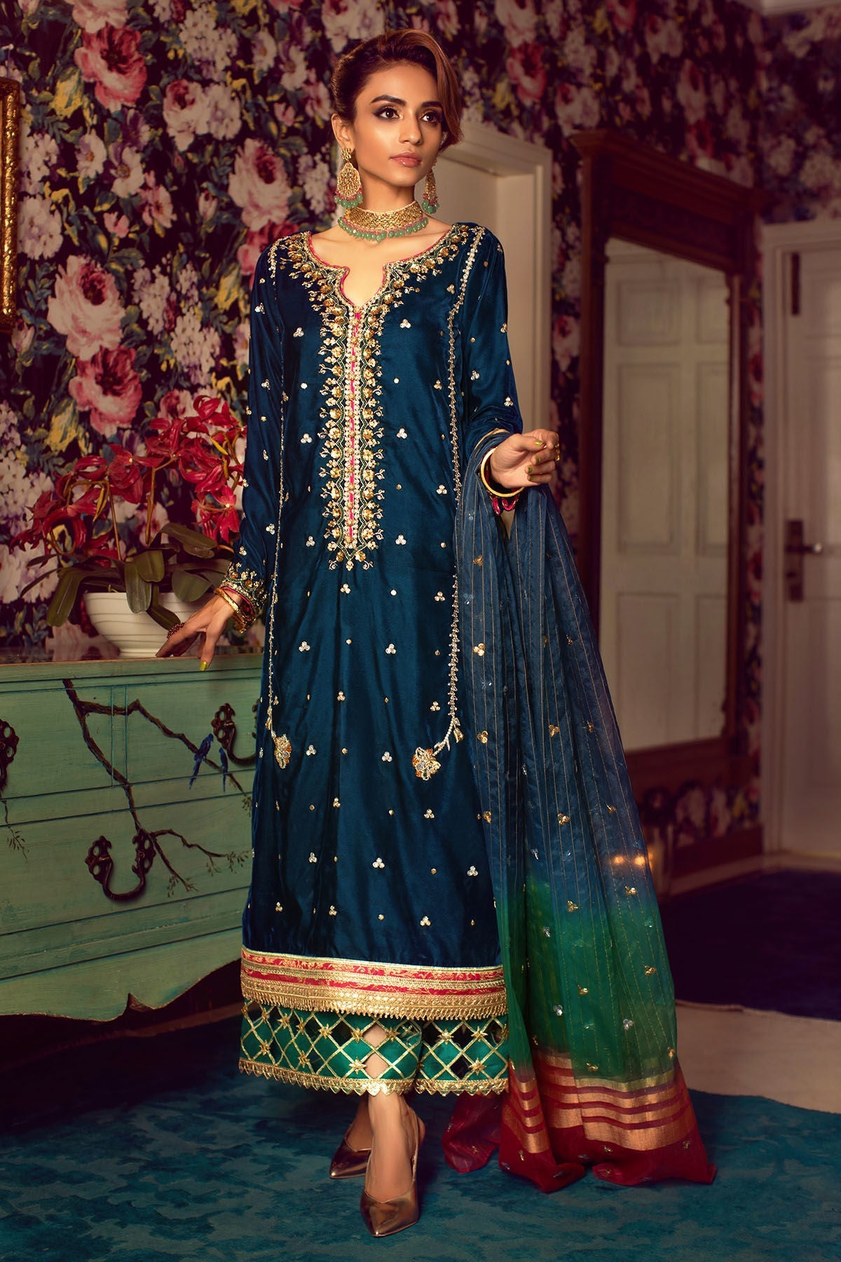 Annus Abrar | Semi Formals | NAMAR by Annus Abrar - Designer Dress - Type: Ladies Clothes - Available at Libayah - 100% Original