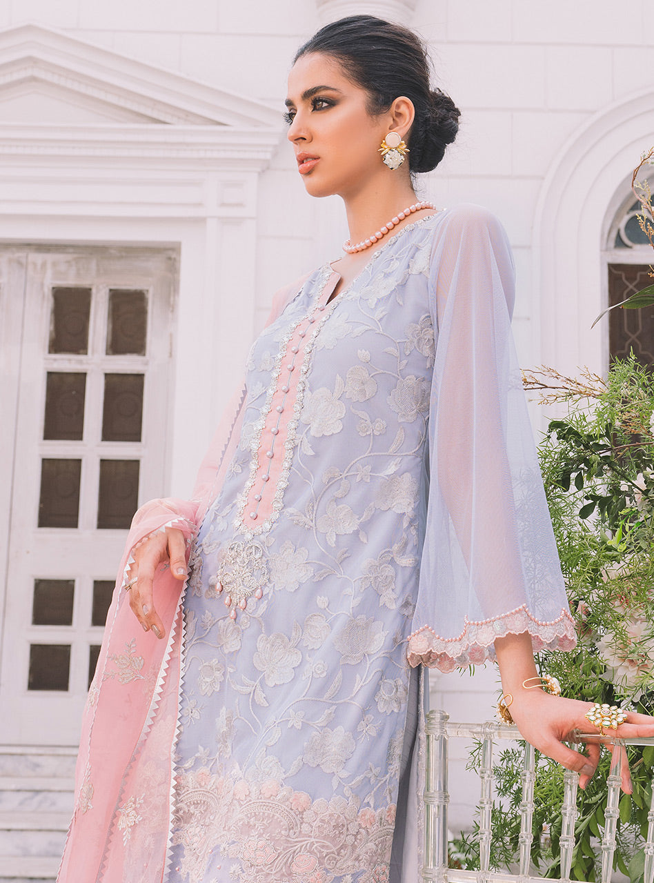 Zainab Chottani | Luxury Pret | BLUSH GRAPHITE by Zainab Chottani - Designer Dress - Type: Ladies Clothes - Available at Libayah - 100% Original