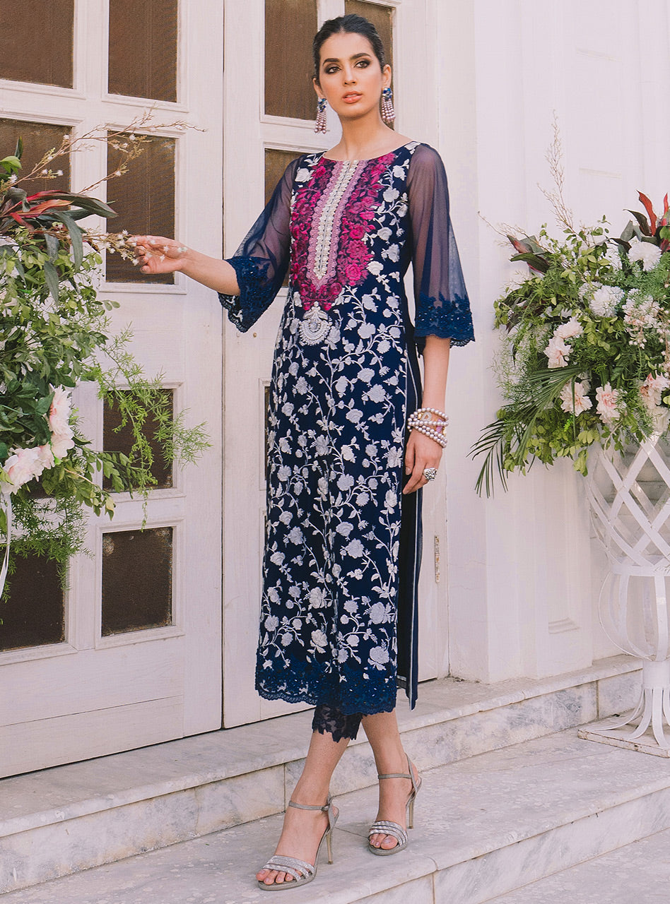 Zainab Chottani | Luxury Pret | ROYALLY FLORA by Zainab Chottani - Designer Dress - Type: Ladies Clothes - Available at Libayah - 100% Original