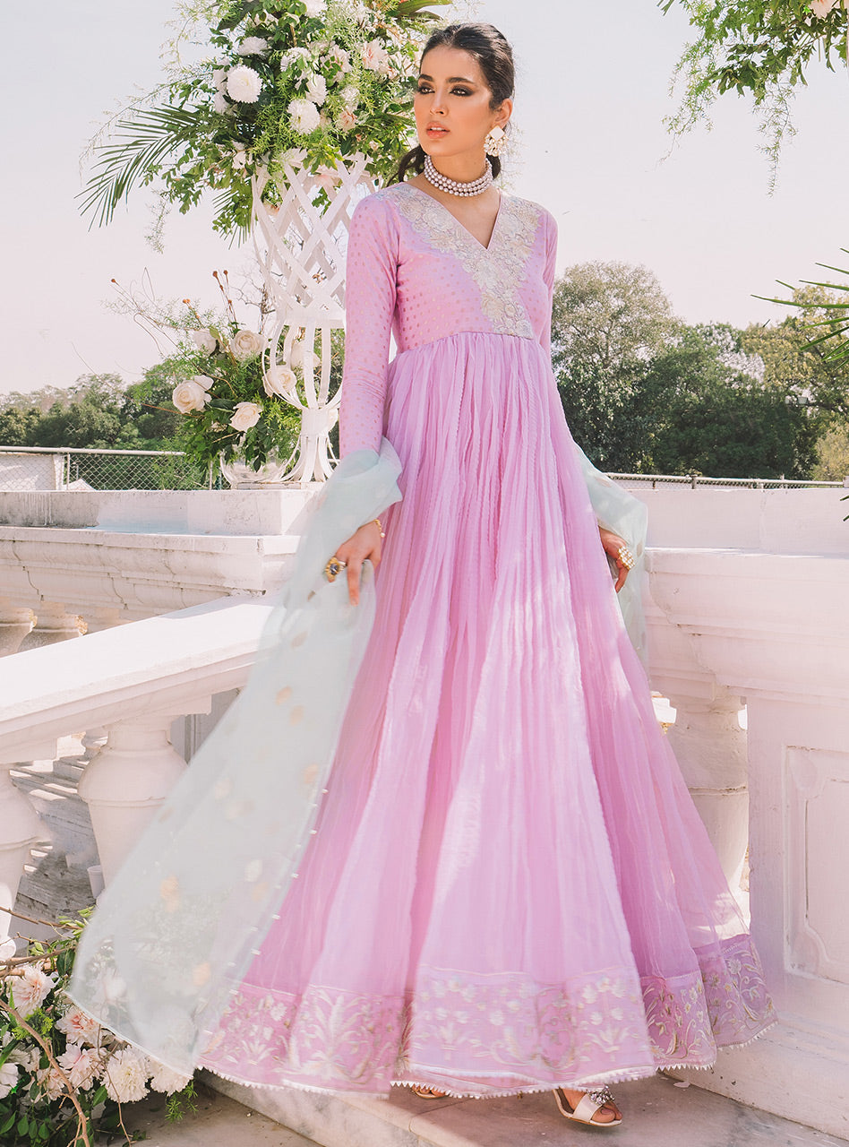 Zainab Chottani | Semi Formals | LAVENDER LOVE by Zainab Chottani - Designer Dress - Type: Ladies Clothes - Available at Libayah - 100% Original