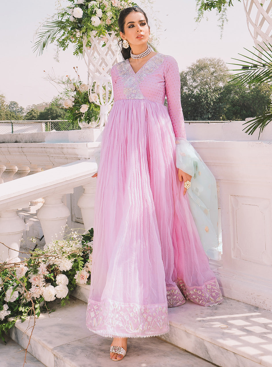 Zainab Chottani | Semi Formals | LAVENDER LOVE by Zainab Chottani - Designer Dress - Type: Ladies Clothes - Available at Libayah - 100% Original