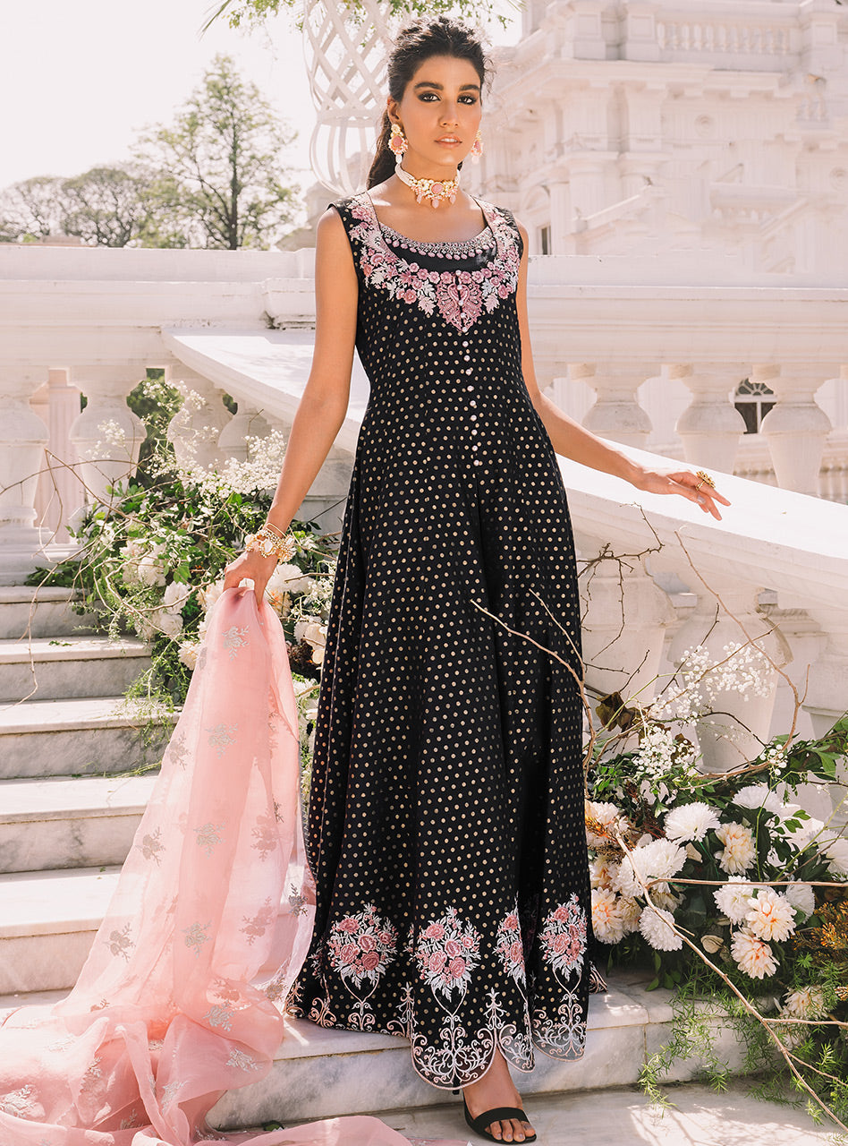 Zainab Chottani | Semi Formals | NIGHT TULIP by Zainab Chottani - Designer Dress - Type: Ladies Clothes - Available at Libayah - 100% Original