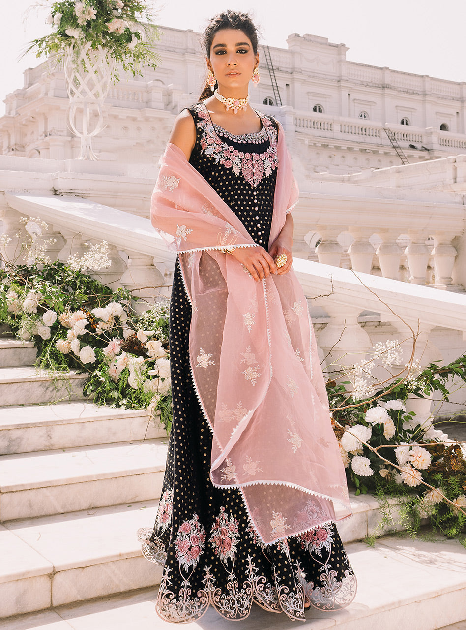 Zainab Chottani | Semi Formals | NIGHT TULIP by Zainab Chottani - Designer Dress - Type: Ladies Clothes - Available at Libayah - 100% Original