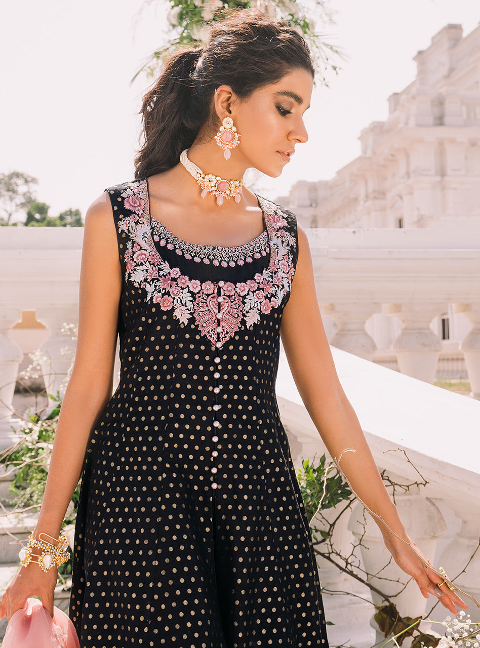 Zainab Chottani | Semi Formals | NIGHT TULIP by Zainab Chottani - Designer Dress - Type: Ladies Clothes - Available at Libayah - 100% Original