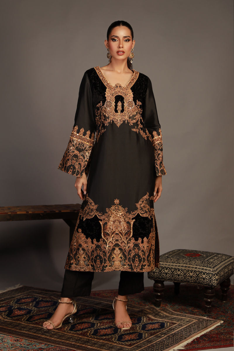 Shamaeel Ansari | Royal Vogue Formals | RV-03 by Shamaeel Ansari - Designer Dress - Type: Ladies Clothes - Available at Libayah - 100% Original