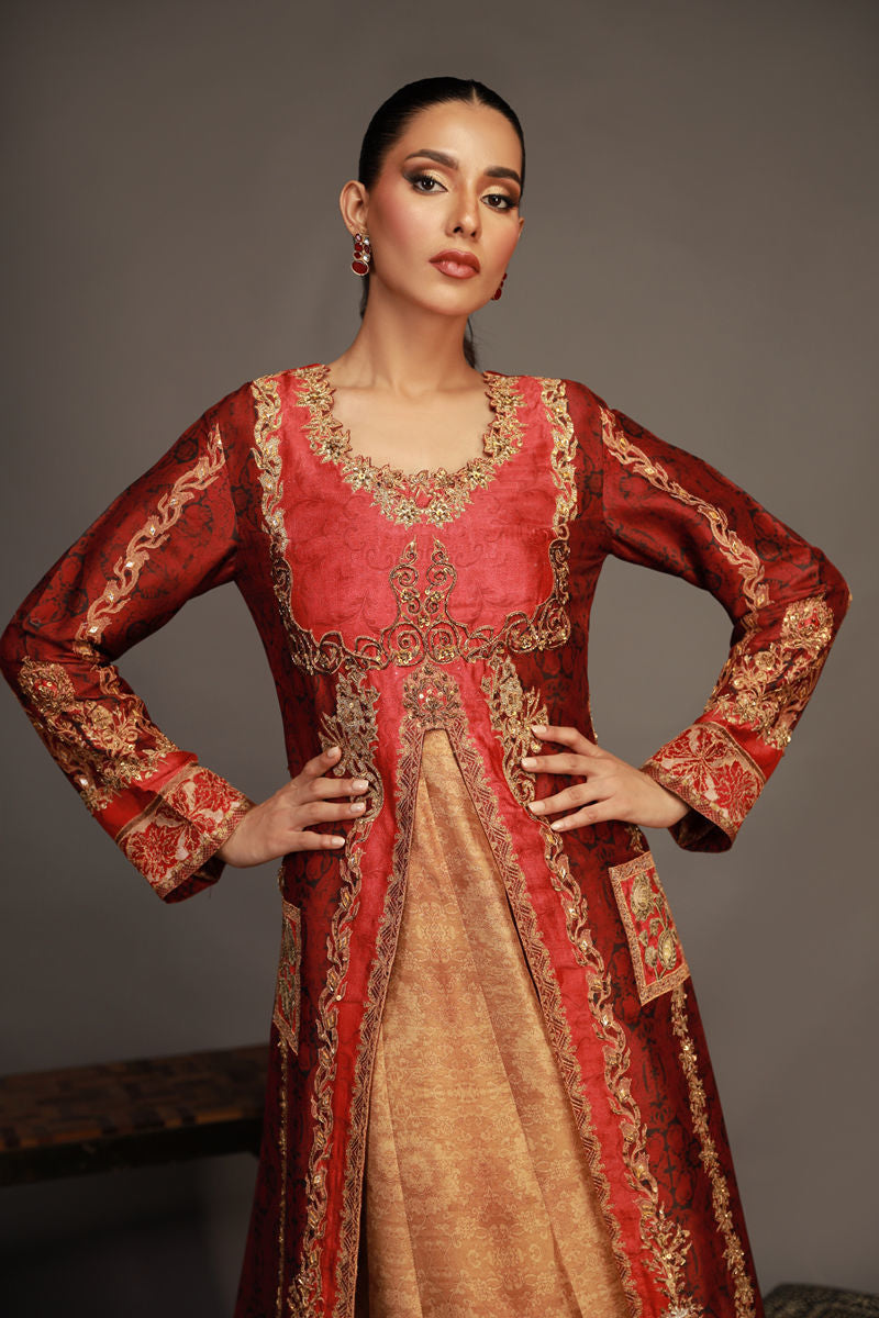 Shamaeel Ansari | Royal Vogue Formals | RV-04 by Shamaeel Ansari - Designer Dress - Type: Ladies Clothes - Available at Libayah - 100% Original