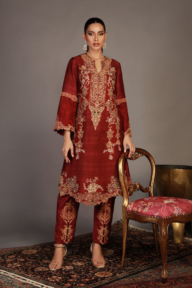Shamaeel Ansari | Royal Vogue Formals | RV-06 by Shamaeel Ansari - Designer Dress - Type: Ladies Clothes - Available at Libayah - 100% Original