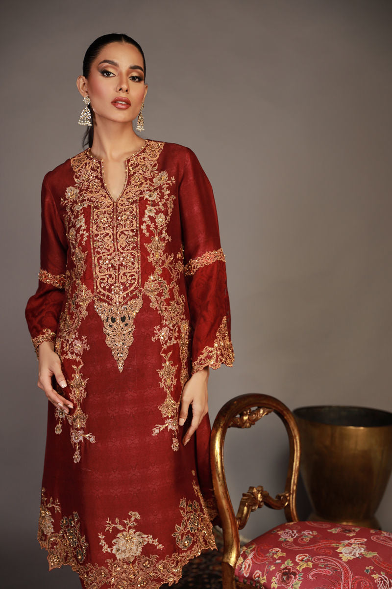 Shamaeel Ansari | Royal Vogue Formals | RV-06 by Shamaeel Ansari - Designer Dress - Type: Ladies Clothes - Available at Libayah - 100% Original