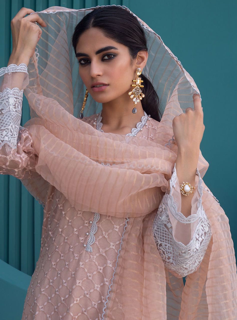 Zainab Chottani | Casual Pret | PINK PEARL by Zainab Chottani - Designer Dress - Type: Casual - Available at Libayah - 100% Original