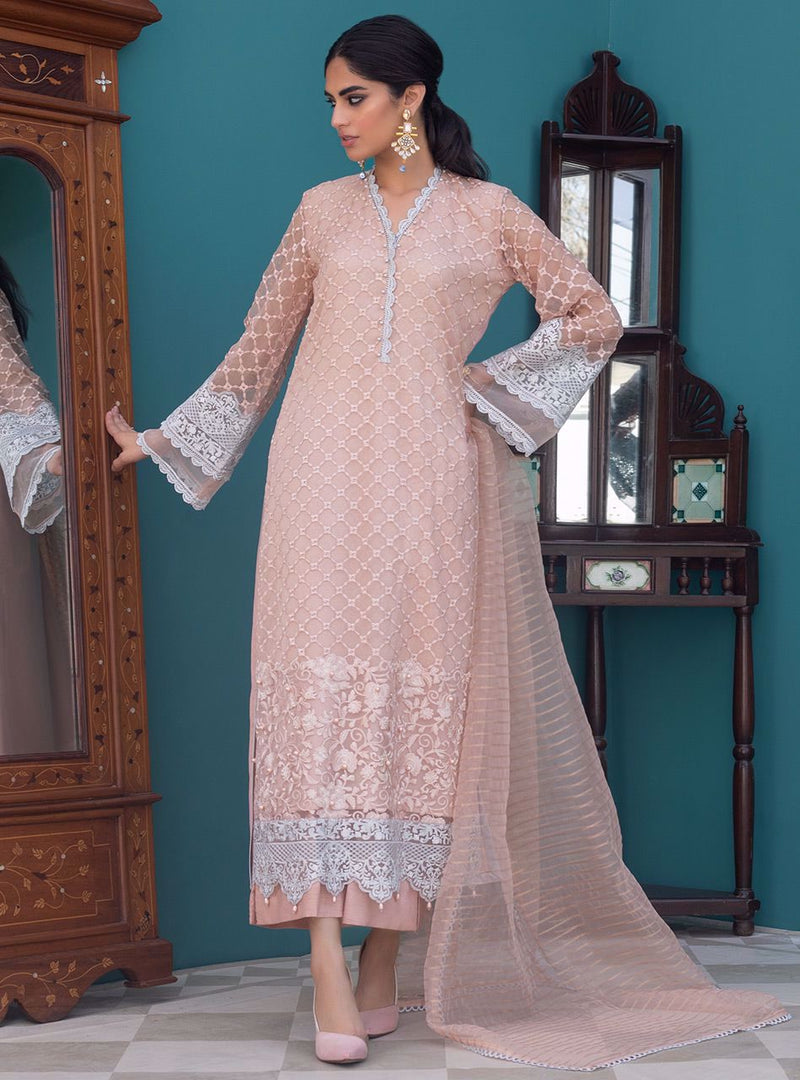 Zainab Chottani | Casual Pret | PINK PEARL by Zainab Chottani - Designer Dress - Type: Casual - Available at Libayah - 100% Original