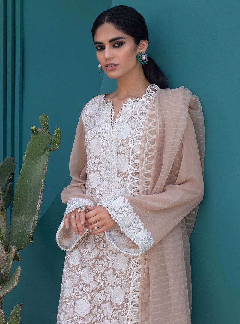 Zainab Chottani | Casual Pret | CARAMEL CLASSIC by Zainab Chottani - Designer Dress - Type: Casual - Available at Libayah - 100% Original