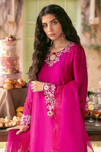 Ansab Jahangir | Luxury Silk Pret | FIERY MAGENTA by Ansab Jahangir - Designer Dress - Type: Ladies Clothes - Available at Libayah - 100% Original