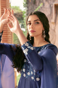 Ansab Jahangir | Luxury Silk Pret | MIDNIGHT by Ansab Jahangir - Designer Dress - Type: Ladies Clothes - Available at Libayah - 100% Original