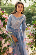 Ansab Jahangir | Luxury Silk Pret | PERIWINKLE BLOOM by Ansab Jahangir - Designer Dress - Type: Ladies Clothes - Available at Libayah - 100% Original