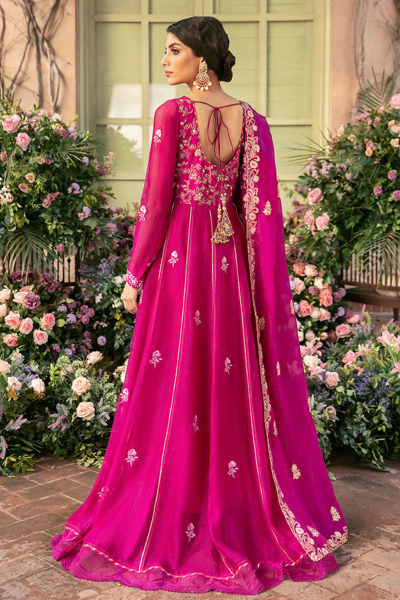 Ansab Jahangir | Luxury Silk Pret | FRENCH ROSE by Ansab Jahangir - Designer Dress - Type: Ladies Clothes - Available at Libayah - 100% Original