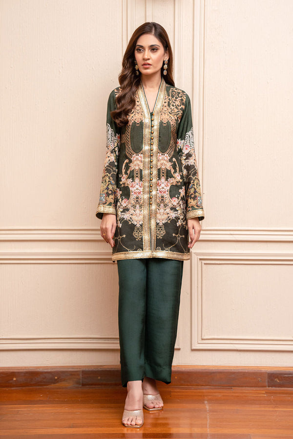 Shamaeel Ansari | Essentials Pret | EKS-04 by Shamaeel Ansari - Designer Dress - Type: Luxury - Available at Libayah - 100% Original