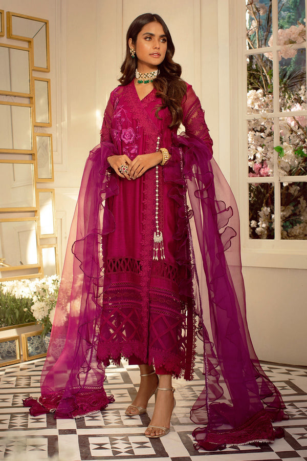 Annus Abrar | Designer Picks 24 | CALLA-CRANBERRY by Annus Abrar - Designer Dress - Type: Ladies Clothes - Available at Libayah - 100% Original