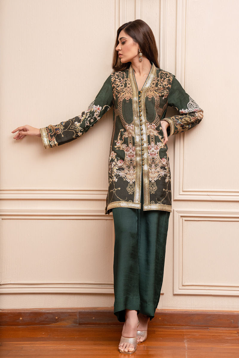 Shamaeel Ansari | Essentials Pret | EKS-04 by Shamaeel Ansari - Designer Dress - Type: Luxury - Available at Libayah - 100% Original