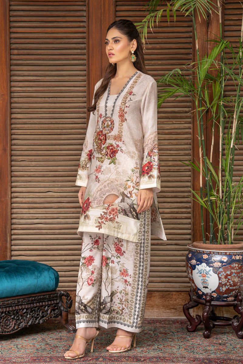 Shamaeel Ansari | Essentials Pret | EKS-07 by Shamaeel Ansari - Designer Dress - Type: Luxury - Available at Libayah - 100% Original