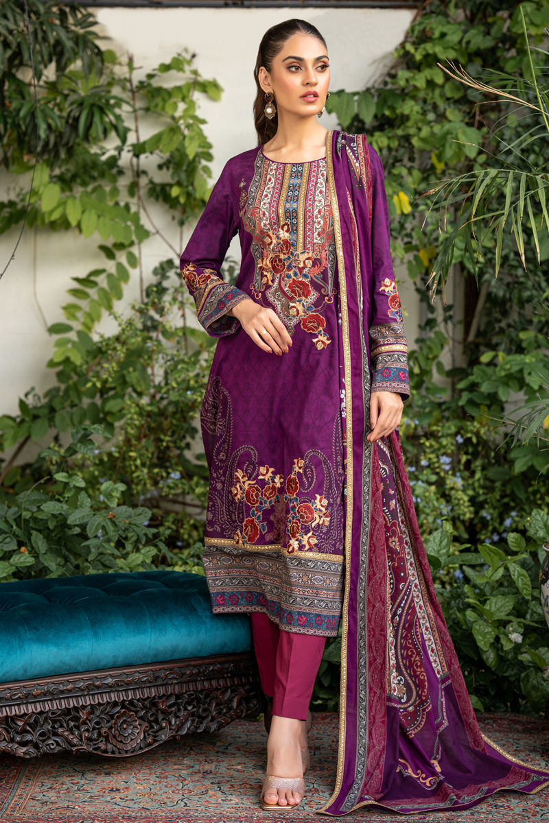 Shamaeel Ansari | Gulrang Lawn | LP-02 by Shamaeel Ansari - Designer Dress  - Type : Ladies Clothes - Available at Libayah - 100% Original 