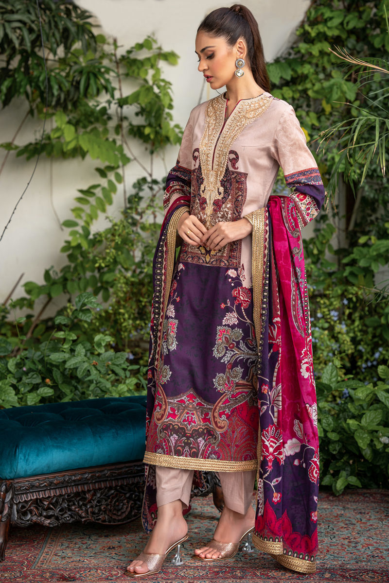 Shamaeel Ansari | Gulrang Lawn | LP-03 by Shamaeel Ansari - Designer Dress  - Type : Ladies Clothes - Available at Libayah - 100% Original 