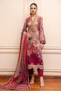 Shamaeel Ansari | Gulrang Lawn | LP-06 by Shamaeel Ansari - Designer Dress  - Type : Ladies Clothes - Available at Libayah - 100% Original 