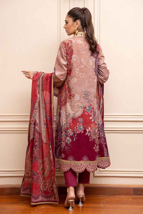 Shamaeel Ansari | Gulrang Lawn | LP-06 by Shamaeel Ansari - Designer Dress  - Type : Ladies Clothes - Available at Libayah - 100% Original 
