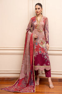 Shamaeel Ansari | Gulrang Lawn | LP-06 by Shamaeel Ansari - Designer Dress  - Type : Ladies Clothes - Available at Libayah - 100% Original 