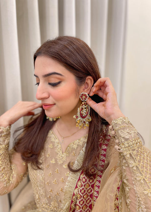 Meeral | Wedding Formals | Raqs by Meeral - Designer Dress - Type: Ladies Clothes - Available at Libayah - 100% Original