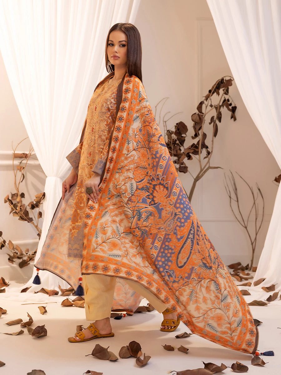 Salitex | Khaddar 24 |  K-02 by Salitex - Designer Dress - Type: Ladies Clothes - Available at Libayah - 100% Original