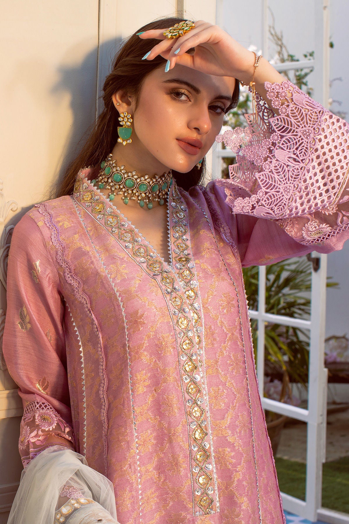 Annus Abrar | Designer Picks 24 | RIZEEN - LILAC by Annus Abrar - Designer Dress - Type: Ladies Clothes - Available at Libayah - 100% Original