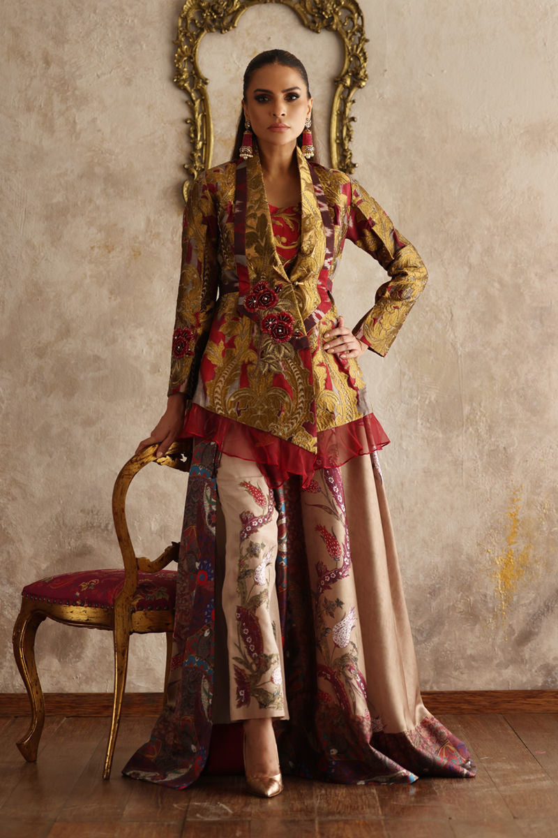 Shamaeel Ansari | Symposium of Queens | EQ-08 by Shamaeel Ansari - Designer Dress - Type: Bridal - Available at Libayah - 100% Original