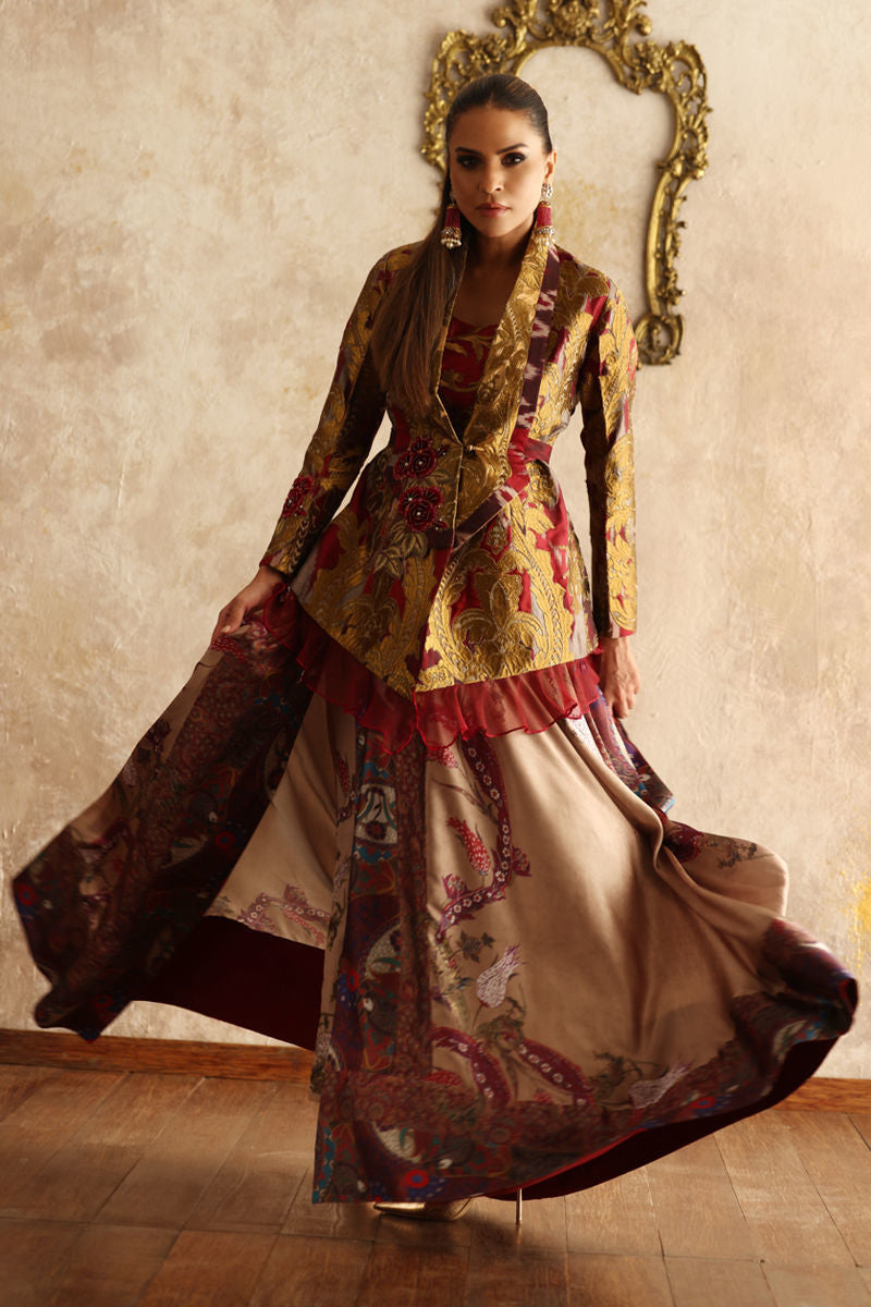 Shamaeel Ansari | Symposium of Queens | EQ-08 by Shamaeel Ansari - Designer Dress - Type: Bridal - Available at Libayah - 100% Original