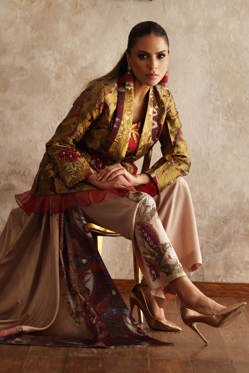 Shamaeel Ansari | Symposium of Queens | EQ-08 by Shamaeel Ansari - Designer Dress - Type: Bridal - Available at Libayah - 100% Original