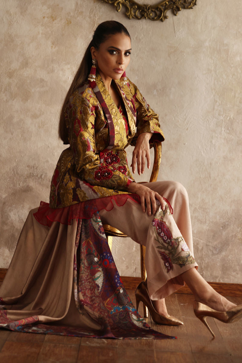 Shamaeel Ansari | Symposium of Queens | EQ-08 by Shamaeel Ansari - Designer Dress - Type: Bridal - Available at Libayah - 100% Original