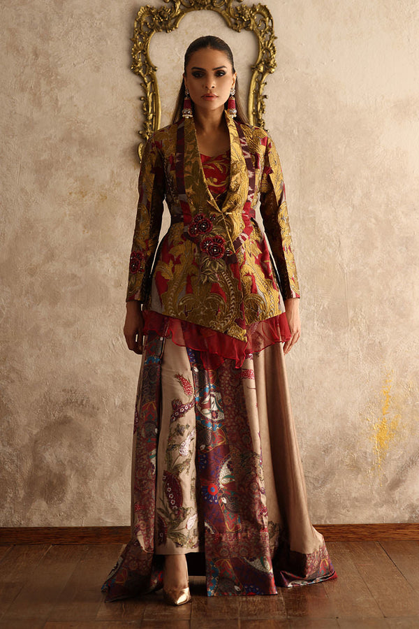 Shamaeel Ansari | Symposium of Queens | EQ-08 by Shamaeel Ansari - Designer Dress - Type: Bridal - Available at Libayah - 100% Original