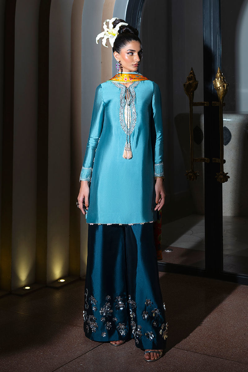 Haute Form | Diva Formals | Floral Applique by Haute Form - Designer Dress - Type: Ladies Clothes - Available at Libayah - 100% Original