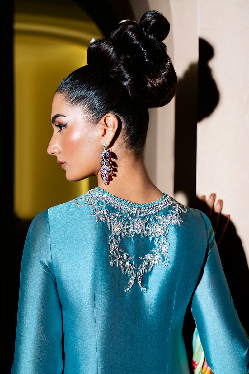 Haute Form | Diva Formals | Floral Applique by Haute Form - Designer Dress - Type: Ladies Clothes - Available at Libayah - 100% Original