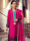 Zainab Chottani | Casual Pret | FANTASY IN FUSCHIA by Zainab Chottani - Designer Dress - Type: Casuals - Available at Libayah - 100% Original