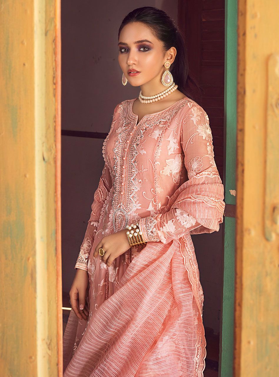 Zainab Chottani | Luxury Pret | BLUSHING BEAUTY by Zainab Chottani - Designer Dress - Type: Ladies Clothes - Available at Libayah - 100% Original