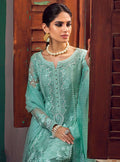 Zainab Chottani | Luxury Pret | AQUA GLORY by Zainab Chottani - Designer Dress - Type: Ladies Clothes - Available at Libayah - 100% Original