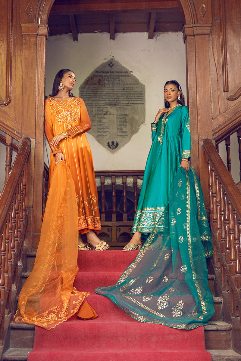 Fatima Khan | Luxury Pret 24 | LAVINIA by Fatima Khan - Designer Dress - Type: Luxury - Available at Libayah - 100% Original
